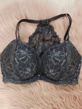 PRE-LOVED PINK VICTORIA'S SECRET DATE RACERBACK BRA-32DD